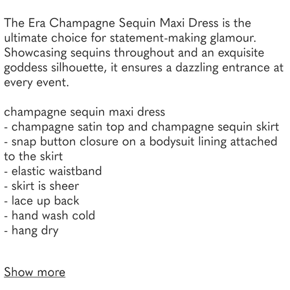 NWT 12th Tribe Era Sequin Maxi Dress Cut Out Lace Up Low Back Evening Prom LG - Picture 5 of 16